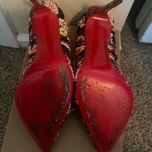 Gently used authentic Christian Louboutin.
